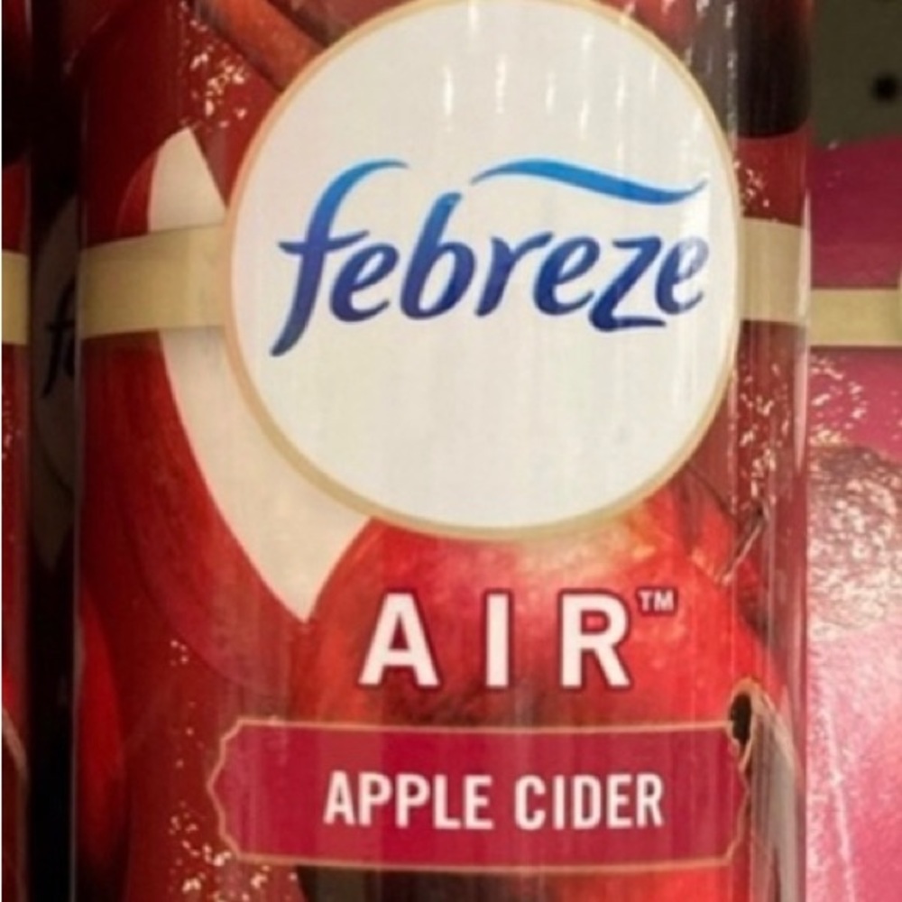 Set of 4 Febreze Air Freshener Cranberry Tart, 2 Pumpkin patch,Apple cider scent - Picture 2 of 3